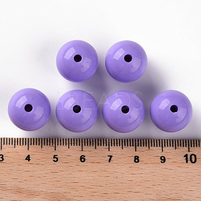 Opaque Acrylic Beads MACR-S370-C16mm-A32-1