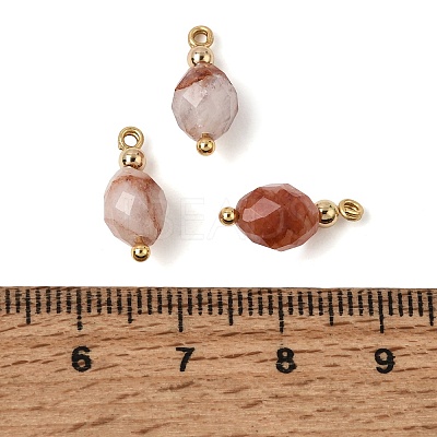 Natural Ferruginous Quartz Pendants GG-CBACE45-03G-01-1