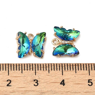 Brass with Glass Pendants FIND-Z020-02A-1