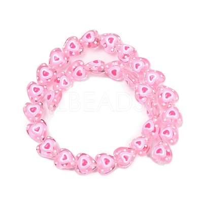 Handmade Lampwork Beads Strands LAMP-R004-06A-03-1