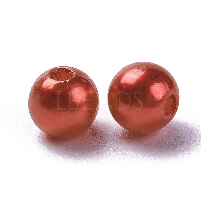 Imitation Pearl Acrylic Beads PL612-23-1