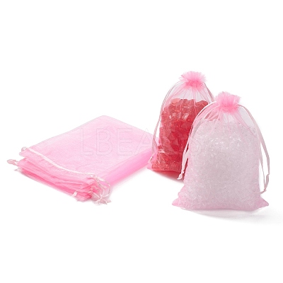 Organza Gift Bags with Drawstring X-OP-R016-13x18cm-02-1