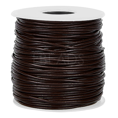 50 Yards Cowhide Leather Jewelry Cord WL-BC0001-03A-1