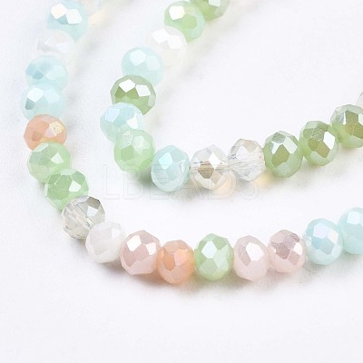Glass Beads Strands X-GLAA-T006-16G-1