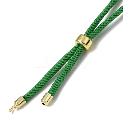 3MM Adjustable Round Nylon Braided Cord Bracelet Making FB-CBAA152-04G-29-1