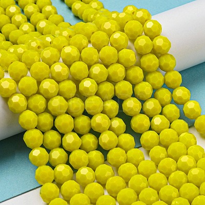 Opaque Glass Beads Stands EGLA-A035-P8mm-D04-1