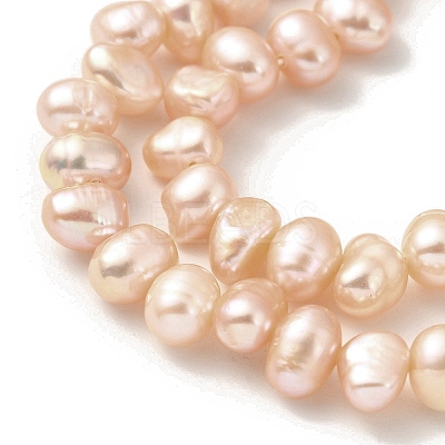 Natural Cultured Freshwater Pearl Beads Strands PEAR-A006-25A-X-1