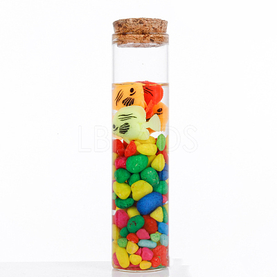 Mini High Borosilicate Glass Bottle Bead Containers BOTT-PW0001-262G-1