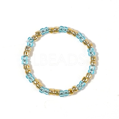 Glass Seed Beads Finger Rings for Women WO0260-12-1