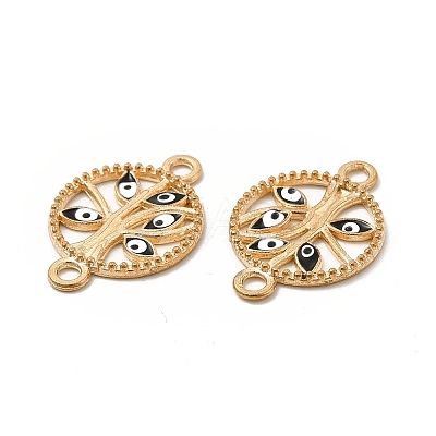 Alloy Enamel Connector Charms FIND-H039-19KCG-E-1