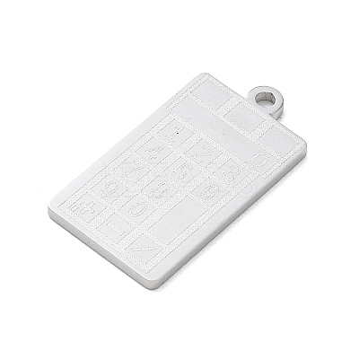 304 Stainless Steel Pendants SA-CBAE115-13D-P-1