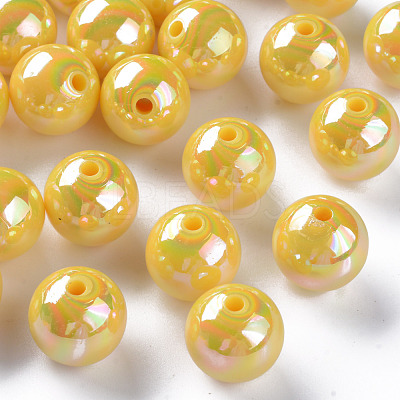 Opaque Acrylic Beads MACR-S370-D16mm-SS2105-1