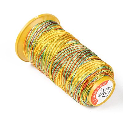 Segment Dyed Round Polyester Sewing Thread OCOR-Z001-A-25-1
