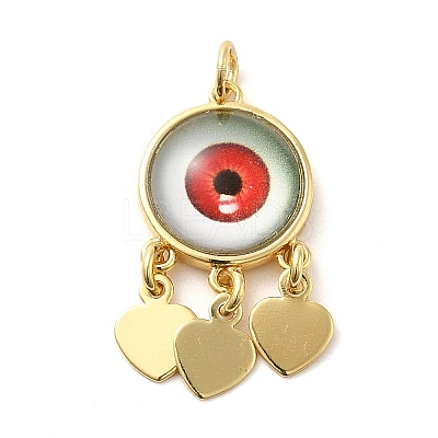 Golden Brass Pendants KK-A198-01G-03-1