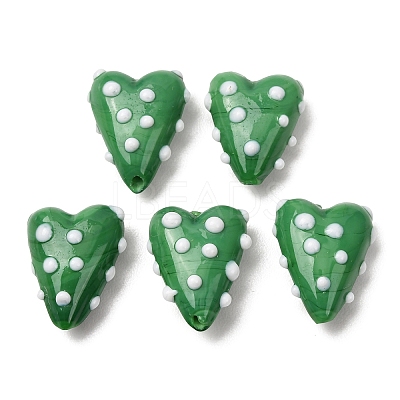 Handmade Lampwork Enamel Beads LAMP-Z025-01-1