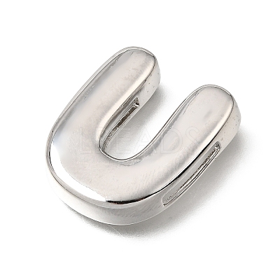 Brass Slide Charms KK-Z163-01P-U-1