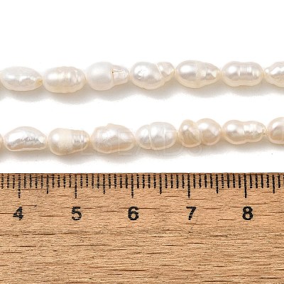Natural Cultured Freshwater Pearl Beads Strands PEAR-I007-01P-03B-1