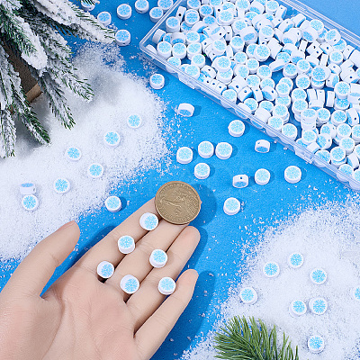 300Pcs Handmade Polymer Clay Beads CLAY-SC0002-68-1