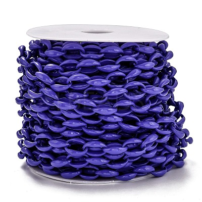 Spray Painted Alloy Cable Chains LCHA-L001-02F-1