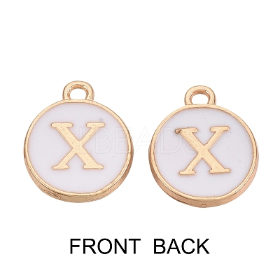 Golden Plated Alloy Charms ENAM-SZ0001-25A-X-1