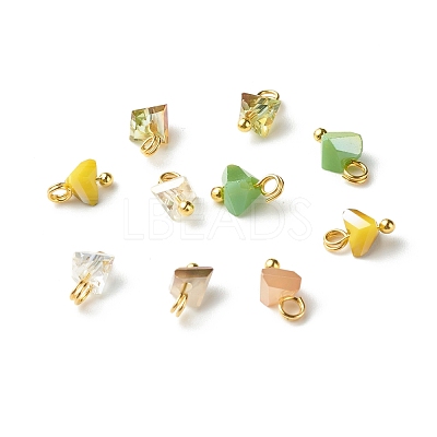 Electroplate Glass Charms PALLOY-JF00821-04-1
