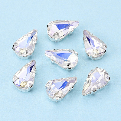 Sew on Rhinestone Montee Beads KK-T071-03C-1