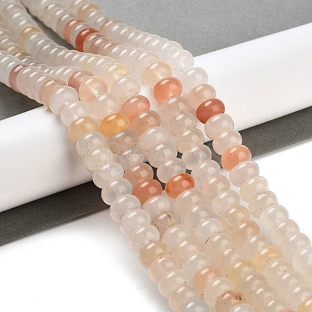 Natural Golden Silk Jade Beads Strands G-D481-21-1