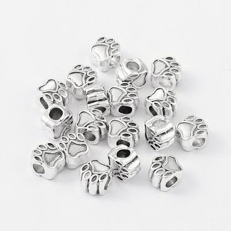 Tibetan Style European Beads X-MPDL-6160-AS-NR-1