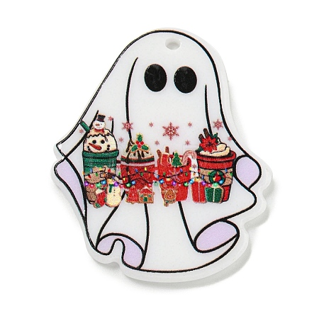 Christmas Acrylic Pendants MACR-U005-04A-1