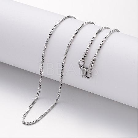 Non-Tarnish 304 Stainless Steel Necklace MAK-K004-01P-1