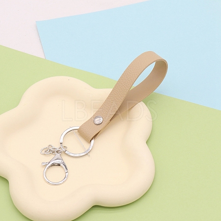 PU Imitation Leather Keychain PW-WG20796-06-1