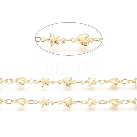 Brass Link Chain X-CHC-G011-06G-1