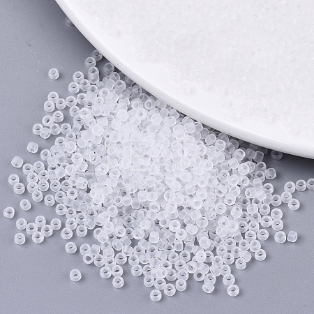 Opaque Glass Seed Beads SEED-S042-12A-01-1
