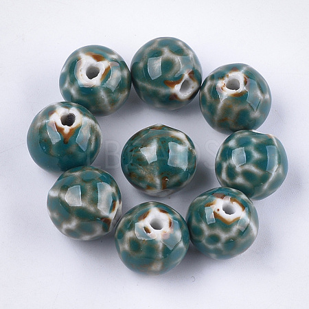 Handmade Porcelain Beads PORC-S498-22C-1