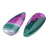 Natural Brazilian Agate Pendants X-G-S364-099C-3