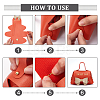 Foldable Imitation Leather Wedding Candy Magnetic Bags CON-WH0084-48G-02-4