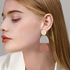 3 Pairs 3 Style Polymer Clay Dangle Stud Earrings with 316 Surgical Stainless Steel Pins EJEW-AN0004-28-5
