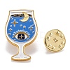 Alloy Enamel Brooches JEWB-O004-20-2