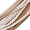 Braided PU Leather Cords LC-S018-09-2