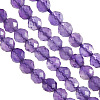 1 Strand Natural Amethyst Beads Strands G-OC0005-39-1