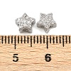 Brass Micro Pave Clear Cubic Zirconia Multi-Strand Links KK-K407-43P-3