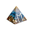 Orgonite Pyramid Resin Display Decorations DJEW-PW0006-03H-1