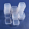 Transparent Plastic Bead Containers CON-YW0001-04-7