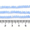 Imitation Jade Glass Beads Strands EGLA-A034-J3mm-MB03-5