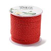 20M Polyester Braided Cord for Jewelry Making OCOR-G015-04A-03-2
