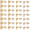 201 Stainless Steel Stud Earring Findings STAS-BBC0007-17-1