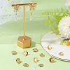 Brass Studs Earring Findings KK-BBC0019-01G-01-3