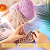3 Skeins 3 Colors Polyester Yarn DIY-MB0002-06C-5