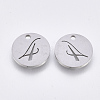 Non-Tarnish 201 Stainless Steel Charms STAS-Q201-T087-4-1