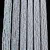 Electroplate Glass Beads Strands X-EGLA-A044-J6mm-B06-2